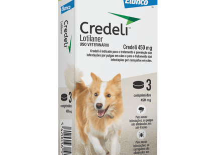 Credeli 450 mg – Antiparasitário Oral para Cães de 11‑22 kg