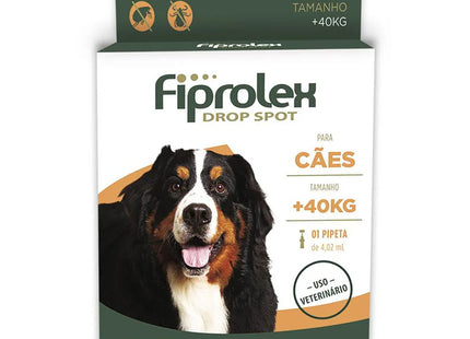 Fiprolex Drop Spot 4,02 mL – Cães acima de 40 kg