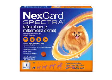 Antiparasitário Externo Nexgard para Cães 2 a 3.5 kg