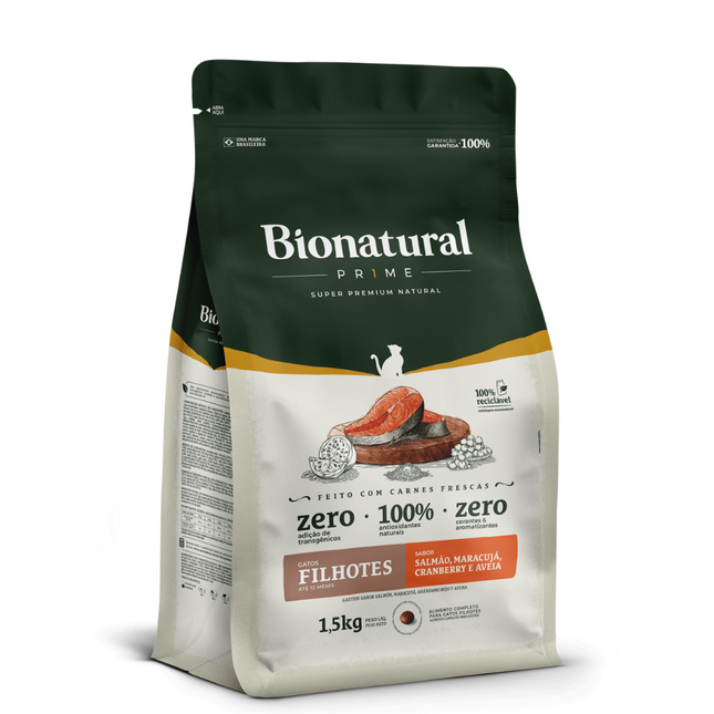 Ração Seca Bionatural Prime para Gatos Filhotes