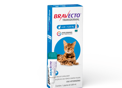 Bravecto Transdermal – Gatos (2,8–6,25 kg)