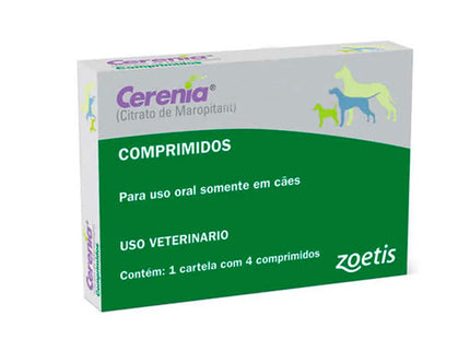 Cerenia 16 mg – Antiemético para Cães – 4 comprimidos