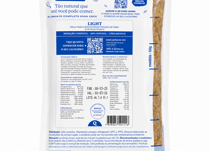 Alimento Natural A Quinta Light para Cães Adultos