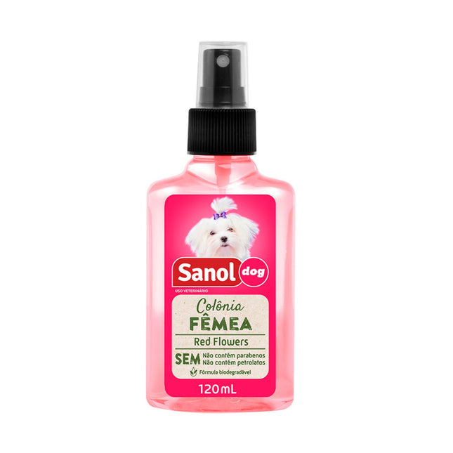 Colônia Sanol Dog Fêmea 120 ml