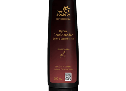 Condicionador Super Premium Brilho e Desembaraço 290 mL – Pet Society