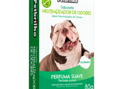 Sabonete Petbrilho Neutralizador de Odores 80 g – Cães & Gatos