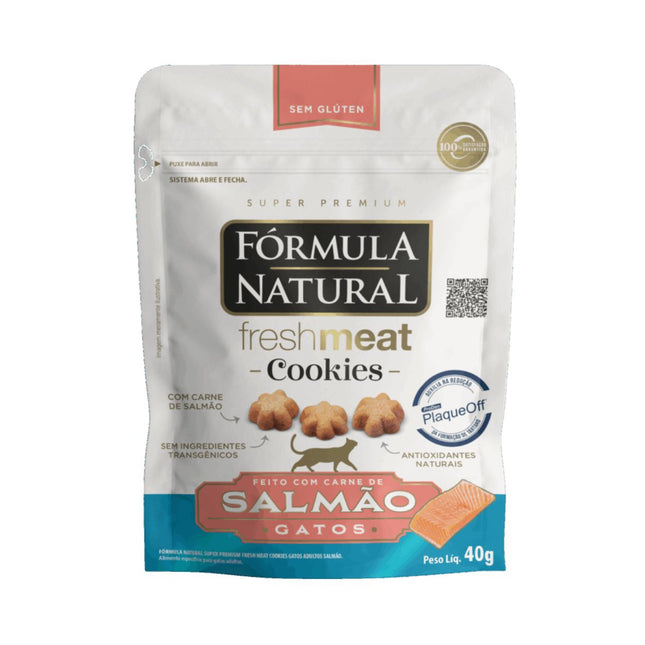 Cookies Fórmula Natural Fresh Meat para Gatos Adultos 40 g