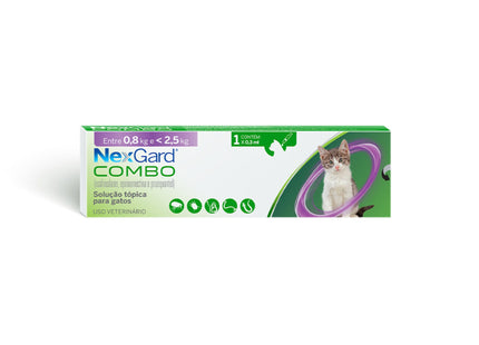 NexGard Combo Cat para Gatos de 0,8 á 2,5 kg