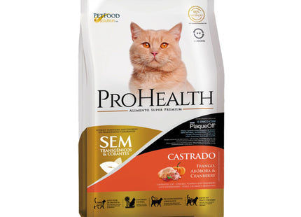 Ração Seca Pro Health para Gatos Adultos Castrados