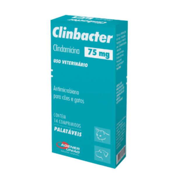 Antimicrobiano Clinbacter para Cães e Gatos