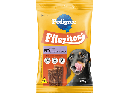Pedigree Filezitos Adulto Sabor Churrasco