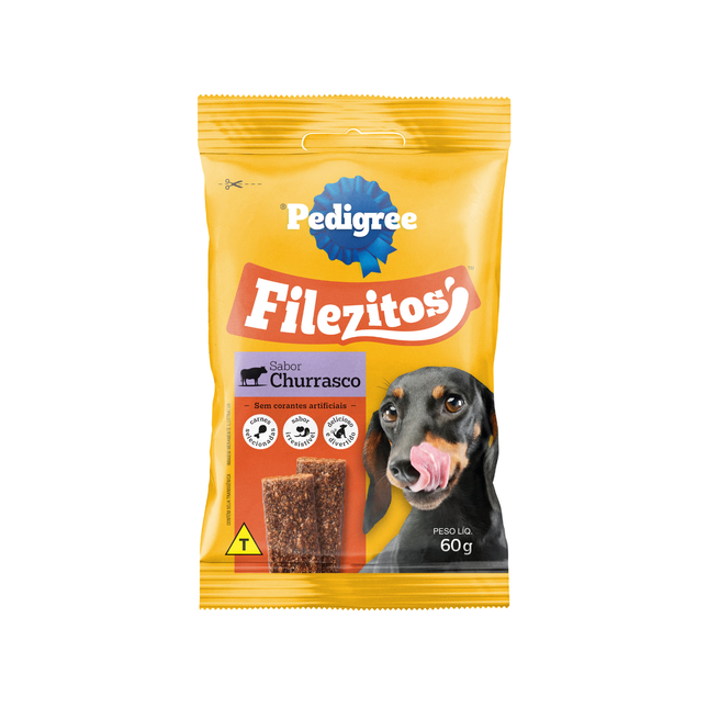 Pedigree Filezitos Adulto Sabor Churrasco