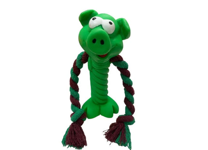 Brinquedo Big Porco Maluco C/ Corda