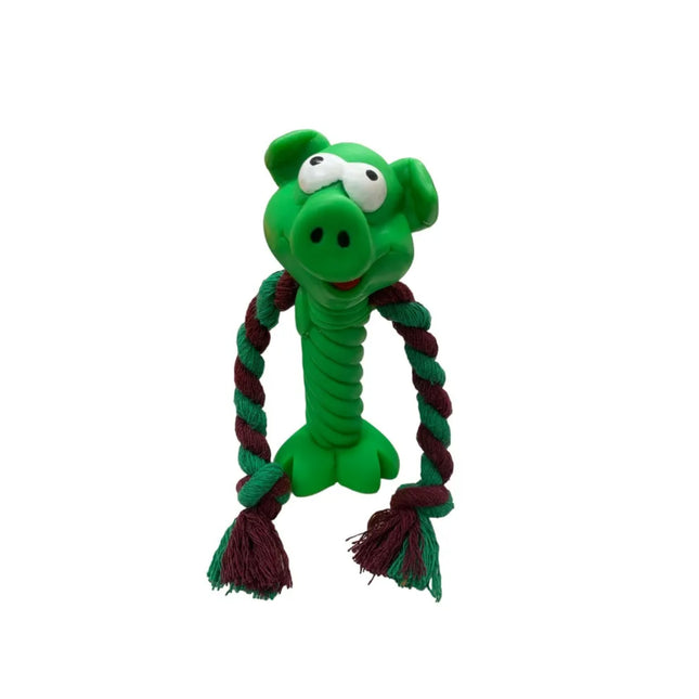 Brinquedo Big Porco Maluco C/ Corda