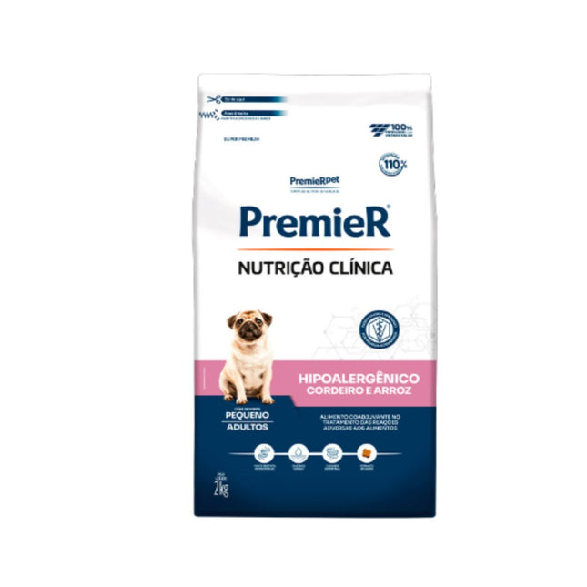 Premier Nutrição Clínica Hipoalergênico Cordeiro & Arroz para Cães