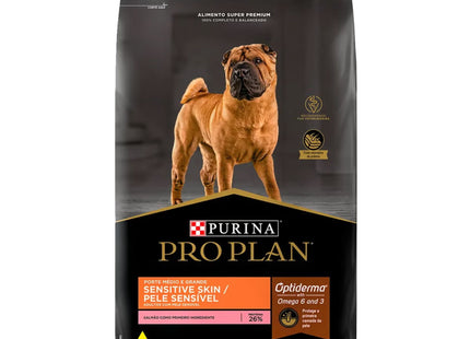 Ração Seca Pro Plan Sensitive Skin para Cães Adultos Porte Médio e Grande