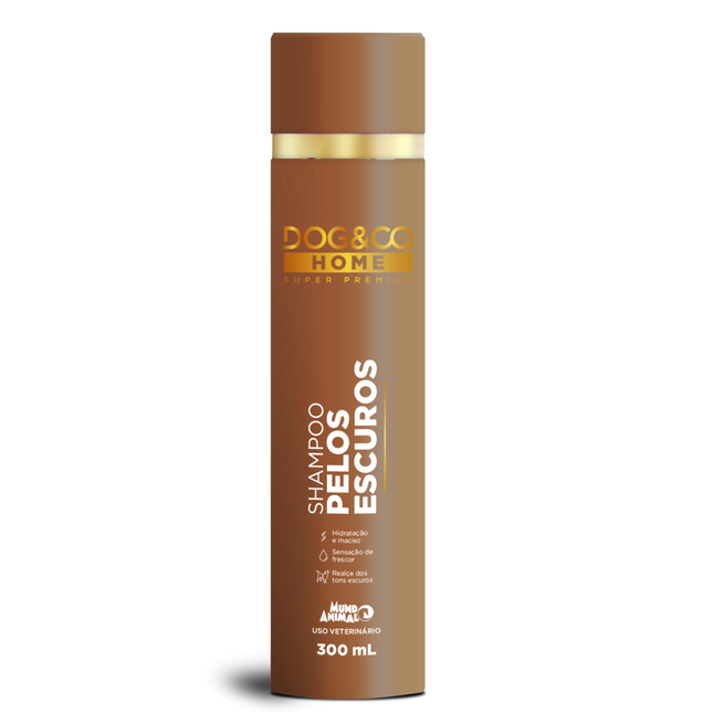 Dog&Co Home Shampoo Pelos Escuros 300 ml