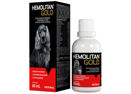 Hemolitan Gold para Cães e Gatos