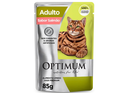 Ração Úmida Optimum Sachê para Gatos Adultos