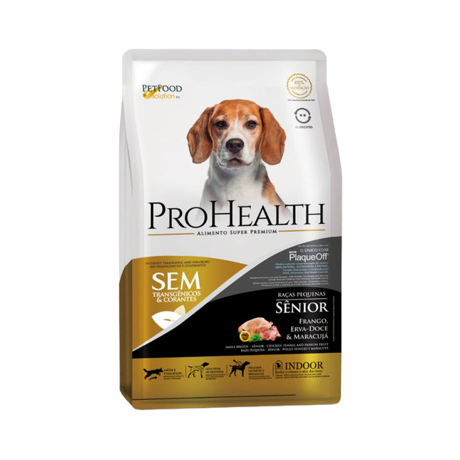 Ração Seca Pro Health para Cães Sênior Raças Pequenas