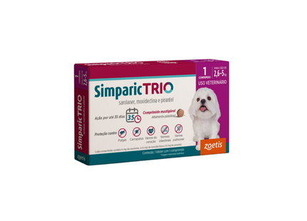 Simparic Trio 2,6 a 5 kg
