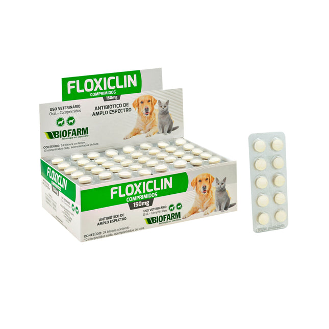 Antibiótico Floxiclin para Cães e Gatos