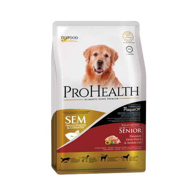 Produto: Ração Seca Pro Health para Cães Sênior Raças Médias