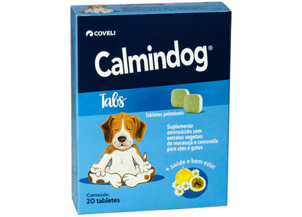 Suplemento Coveli Calmindog para Cães e Gatos
