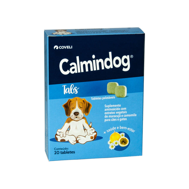 Suplemento Coveli Calmindog para Cães e Gatos