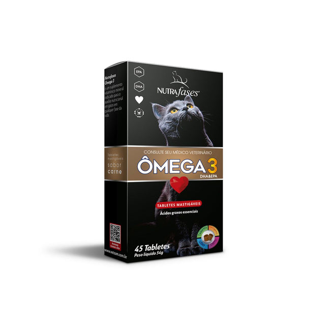 Suplemento Nutrafases Omega 3 para Gatos