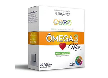 Suplemento Alimentar Nutrafases Omega 3 Max para Cachorros