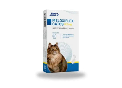 Anti-inflamatório Meloxiflex 0,2mg para Gatos
