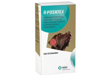 Produto Otológico Wvt Posatex 17,5ml para Cães
