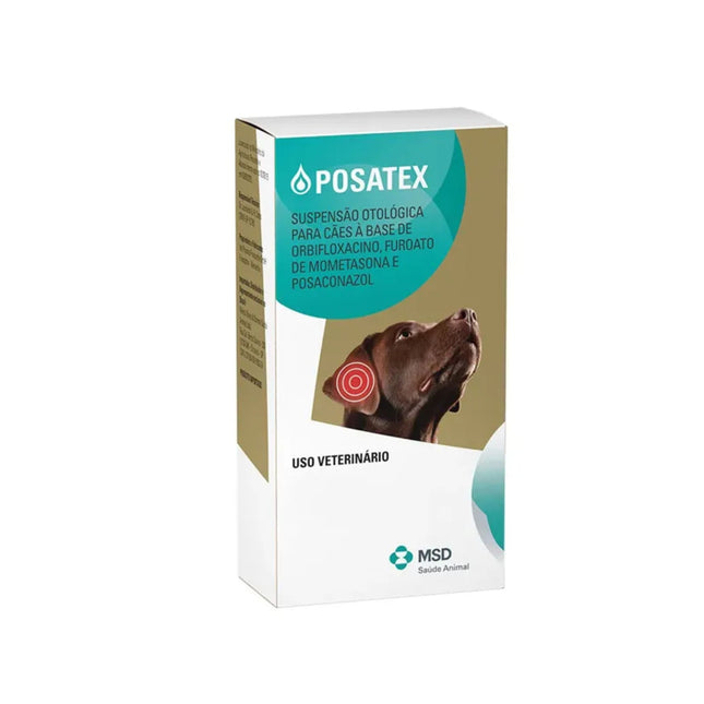 Produto Otológico Wvt Posatex 17,5ml para Cães