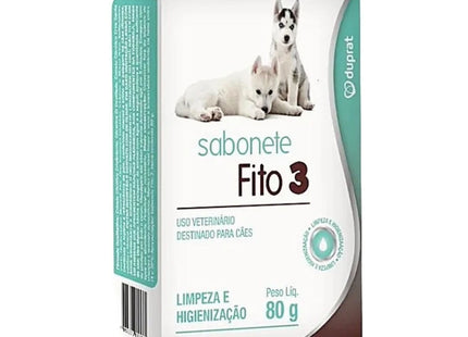Sabonete Fito 3 para Cães 80g - Duprat