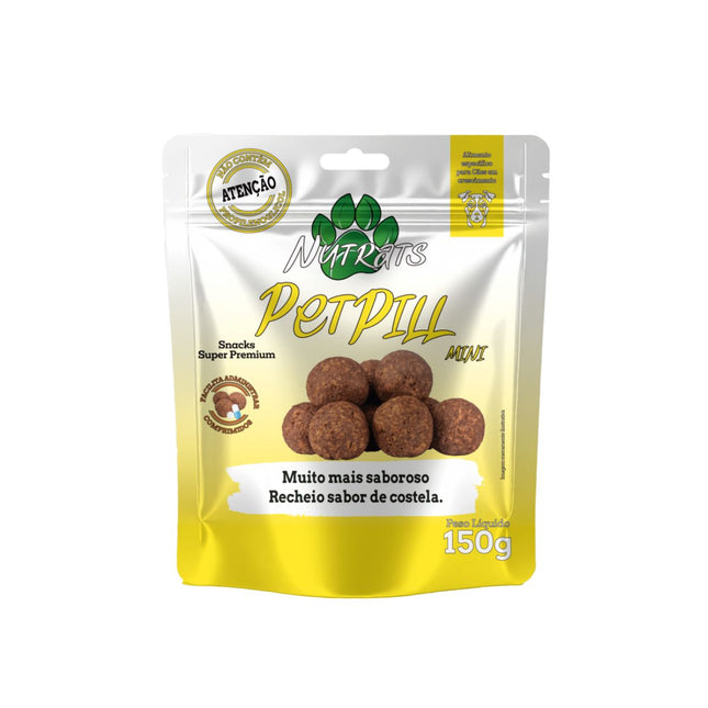 Nutrats Sticks Recheados Petpill Mini 150g