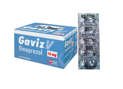 Antiemético Super Mix Gaviz V 10mg para Cães
