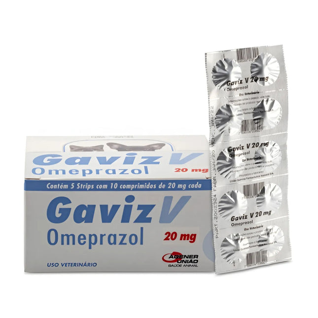 Antiácido Super Mix Gaviz 20mg para Cães e Gatos