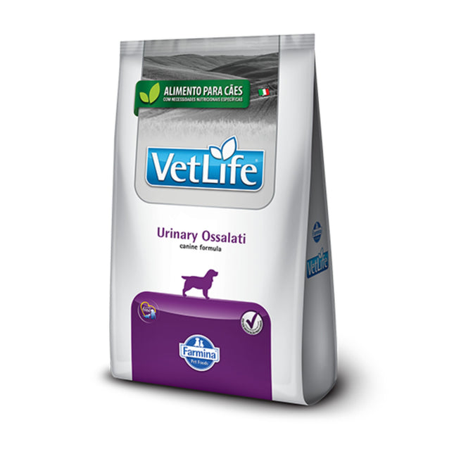 Ração Seca Medicamentosa Vet Life Urinary Ossalati para Cachorros