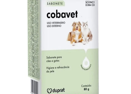 Sabonete Cobavet 80g para Cães e Gatos - Duprat