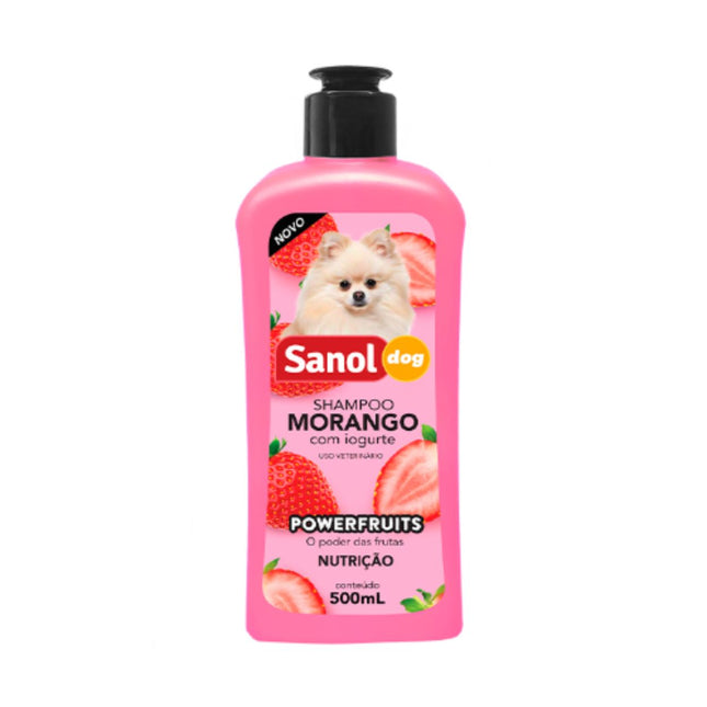 Shampoo Sanol Dog Morango com Iogurte 500 ml