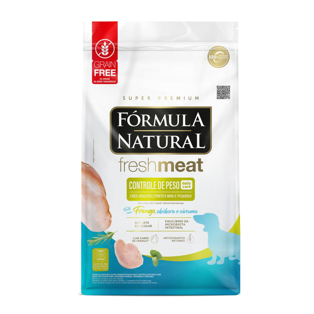 Ração Fórmula Natural Fresh Meat Light para Cães Porte Mini e Pequeno