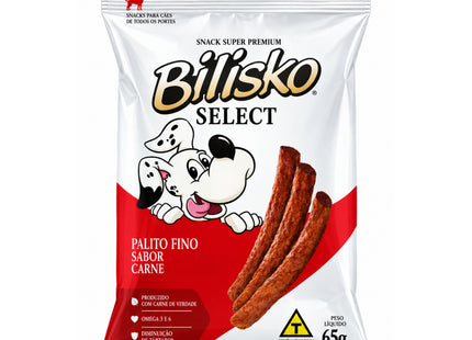 Bilisko Palito Fino Carne 65g – Snack Palito para Cães Bilisko