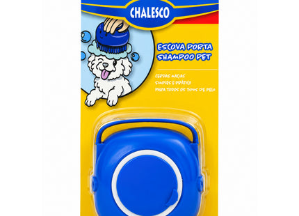 Produto: Escova Porta Shampoo Pet para Banho - Chalesco