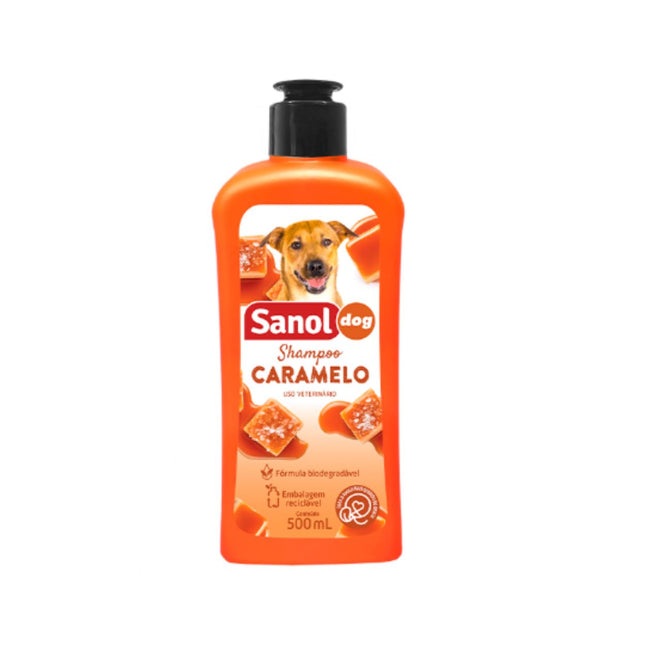 Shampoo Sanol Dog Caramelo 500 ml