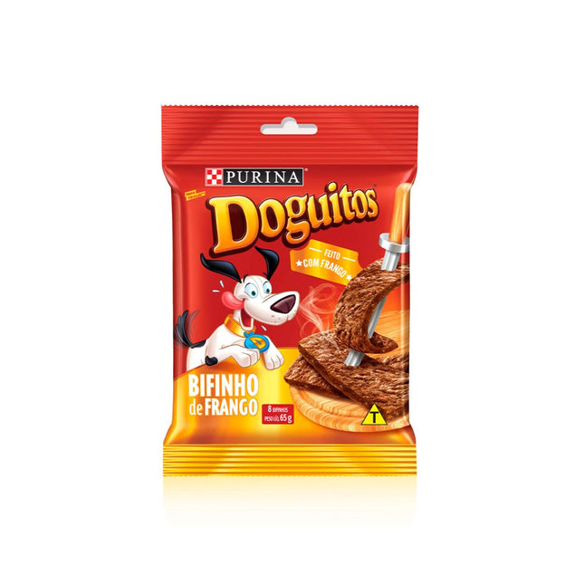 Snack Doguitos Bifinho Frango para Cachorros