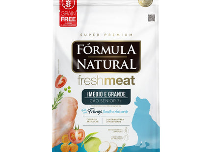 Ração Seca Fórmula Natural Fresh Meat para Cachorros Sênior Porte Médio e Grande