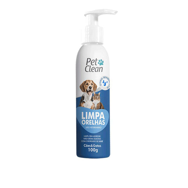 Limpa Orelhas em Gel para Cães e Gatos 100g - Pet Clean