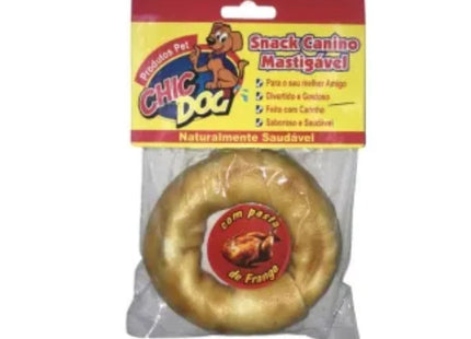 Osso Danuts 03 C/Pasta De Frango C/1 - Chic Dog