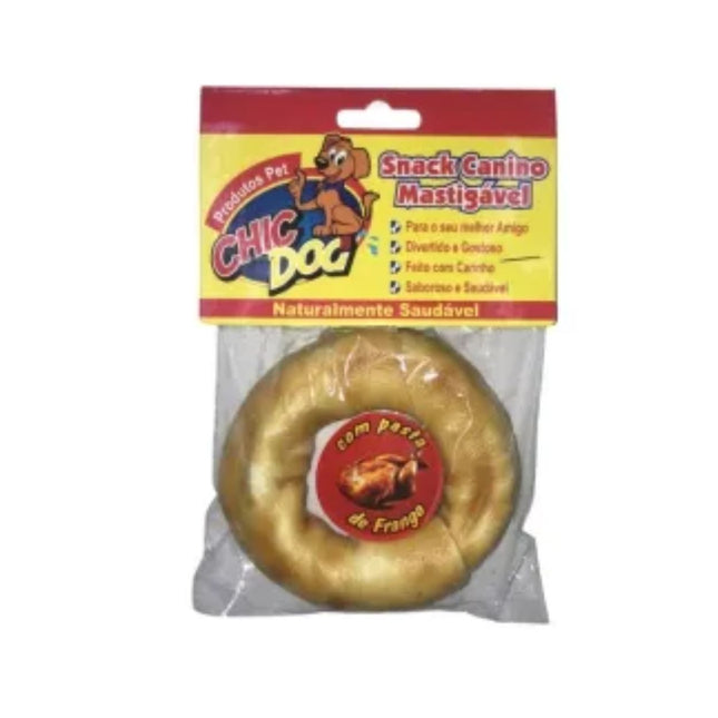 Osso Danuts 03 C/Pasta De Frango C/1 - Chic Dog